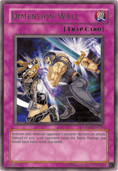 Dark Revelation Volume 4, Normal Trap, Rare, Trap, Unlimited Dimension Wall [DR04-EN059] Rare - Trading Card World