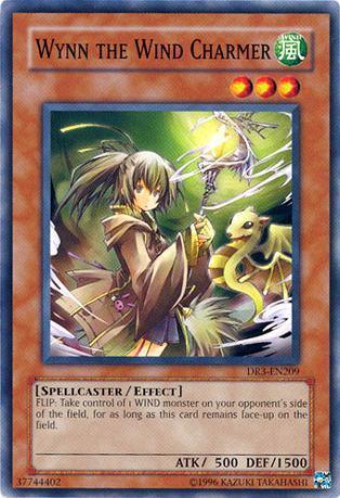 Common, Dark Revelation Volume 3, Effect Monster, Spellcaster, Unlimited, Wind Wynn the Wind Charmer [DR3-EN209] Common - Trading Card World