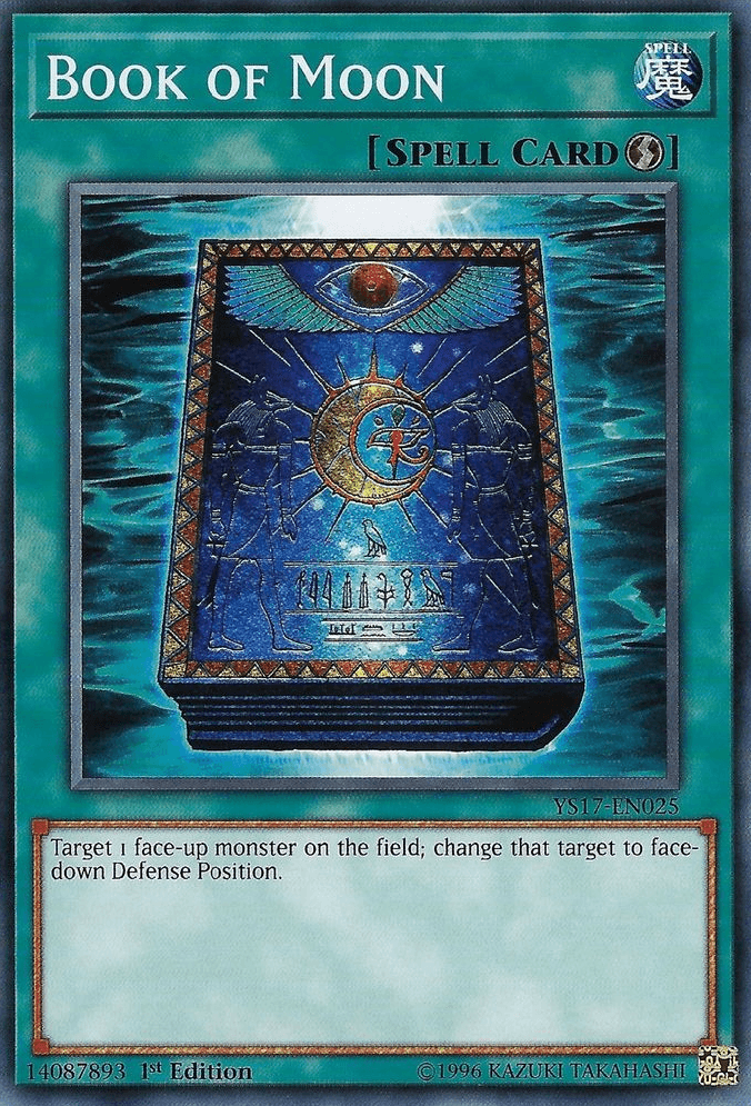 1st Edition, Common, Quick Play Spell, Spell, Starter Deck: Link Strike Book of Moon [YS17-EN025] Common - Trading Card World