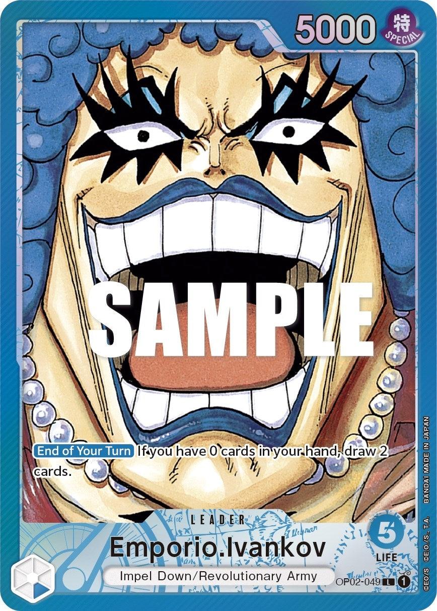 Impel Down, Leader, Paramount War, Revolutionary Army Emporio.Ivankov (Alternate Art) [Paramount War] - Trading Card World