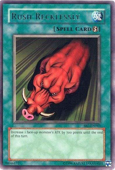 Normal Spell, Rare, Spell, Spell Ruler, Unlimited Rush Recklessly [SRL-EN043] Rare - Trading Card World