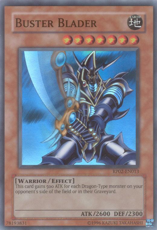 Earth, Effect Monster, Retro Pack 2, Super Rare, Unlimited, Warrior Buster Blader [RP02-EN013] Super Rare - Trading Card World