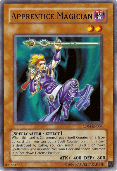 Champion Pack 4, Dark, Effect Monster, Spellcaster, Super Rare, Unlimited Apprentice Magician [CP04-EN004] Super Rare - Trading Card World
