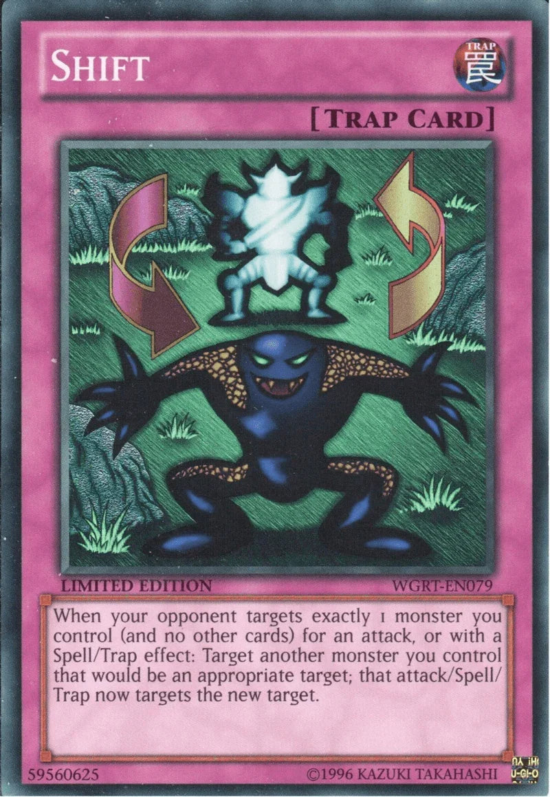 Battle Pack 2: War of the Giants Reinforcements, Limited, Normal Trap, Super Rare, Trap Shift [WGRT-EN079] Super Rare - Trading Card World