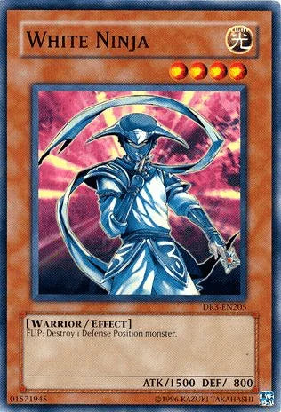 Common, Dark Revelation Volume 3, Effect Monster, Light, Unlimited, Warrior White Ninja [DR3-EN205] Common - Trading Card World