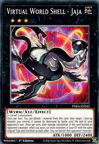 1st Edition, Common, Earth, Phantom Rage, Wyrm, Xyz/Effect Monster Virtual World Shell - Jaja [PHRA-EN042] Common - Trading Card World