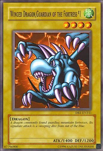 Common, Dark Beginning 1, Dragon, Normal Monster, Unlimited, Wind Winged Dragon, Guardian of the Fortress #1 [DB1-EN141] Common - Trading Card World