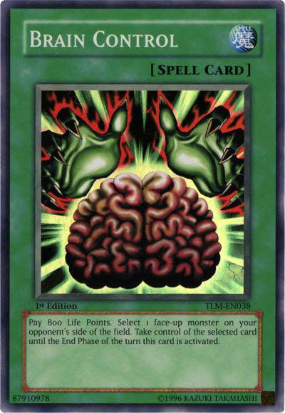 1st Edition, Normal Spell, Spell, Super Rare, The Lost Millennium, Unlimited Brain Control [TLM-EN038] Super Rare - Trading Card World