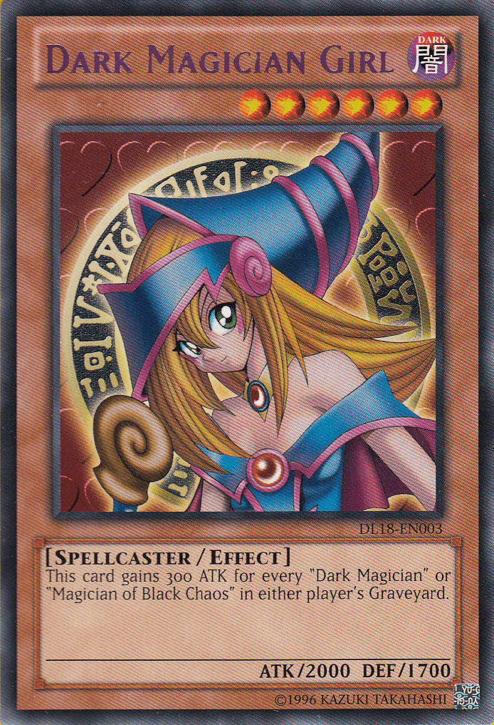 Dark, Duelist League Promo, Effect Monster, Rare, Spellcaster, Unlimited Dark Magician Girl (Purple) [DL18-EN003] Rare - Trading Card World