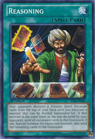 1st Edition, Common, Normal Spell, Spell, Star Pack 2014 Reasoning [SP14-EN041] Common - Trading Card World