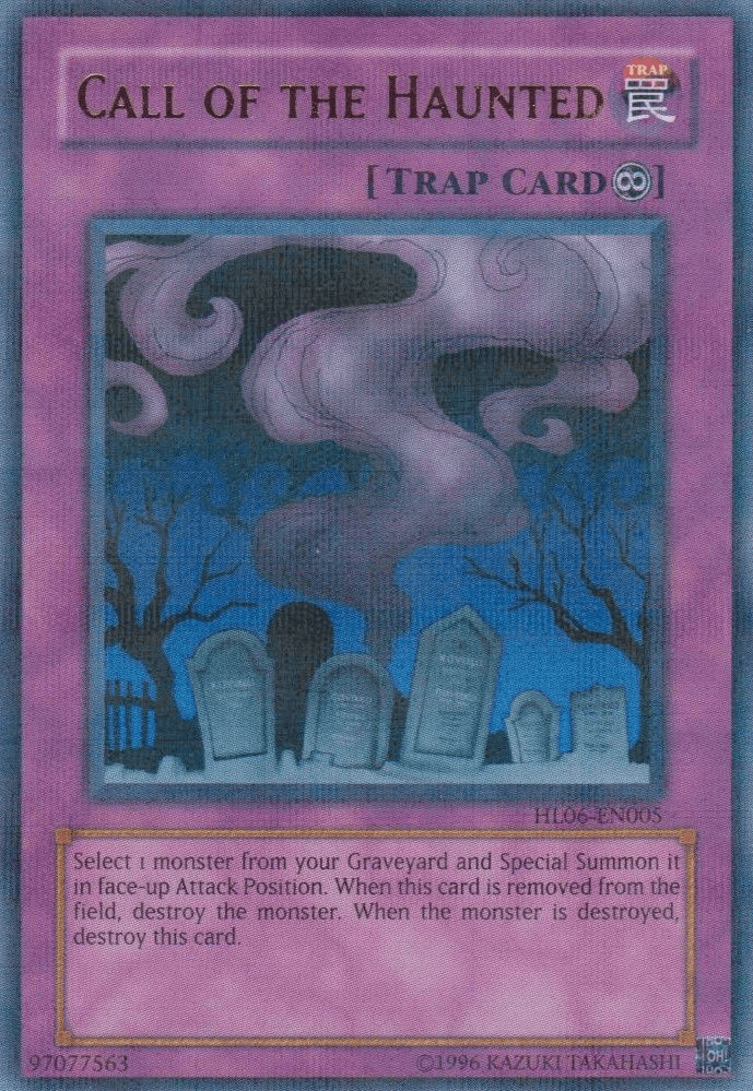 Hobby League 6, Normal Trap, Parallel Rare, Trap, Unlimited Call of the Haunted [HL06-EN005] Parallel Rare - Trading Card World