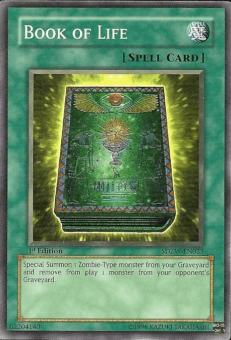 1st Edition, Common, Normal Spell, Spell, Structure Deck: Zombie World Book of Life [SDZW-EN023] Common - Trading Card World
