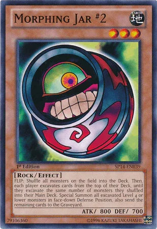 1st Edition, Common, Earth, Effect Monster, Rock, Star Pack 2014 Morphing Jar #2 [SP14-EN039] Common - Trading Card World