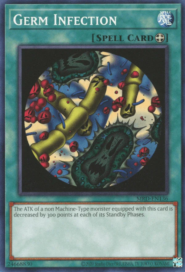 Common, Equip Spell, Metal Raiders, Spell, Unlimited Germ Infection [MRD-EN136] Common - Trading Card World