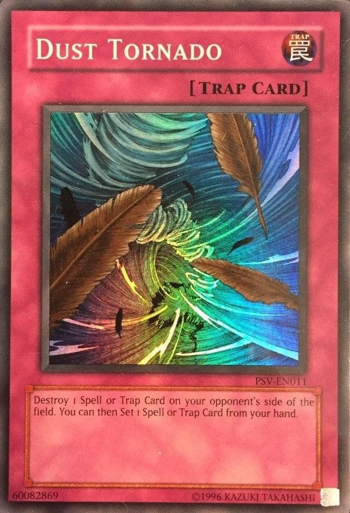 Normal Trap, Pharaoh's Servant, Super Rare, Trap, Unlimited Dust Tornado [PSV-EN011] Super Rare - Trading Card World