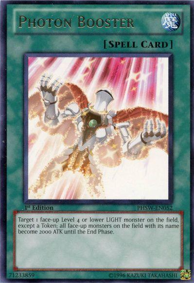 1st Edition, Normal Spell, Photon Shockwave, Rare, Spell, Unlimited Photon Booster [PHSW-EN052] Rare - Trading Card World