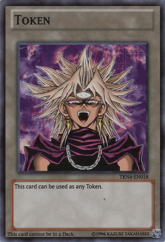 Super Rare, Token, Tokens, Unlimited Token (Yami Marik) [TKN4-EN018] Super Rare - Trading Card World