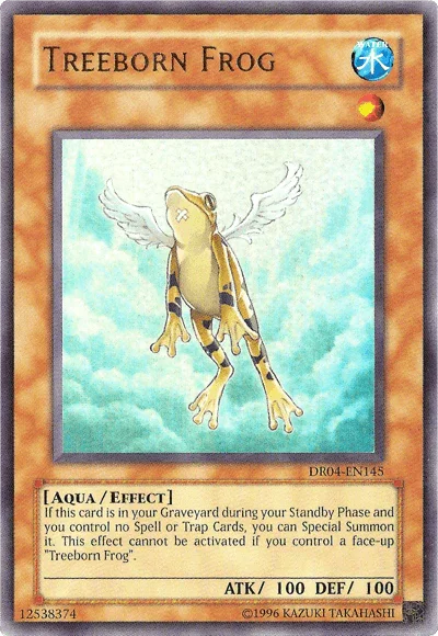 Aqua, Dark Revelation Volume 4, Effect Monster, Ultra Rare, Unlimited, Water Treeborn Frog [DR04-EN145] Ultra Rare - Trading Card World