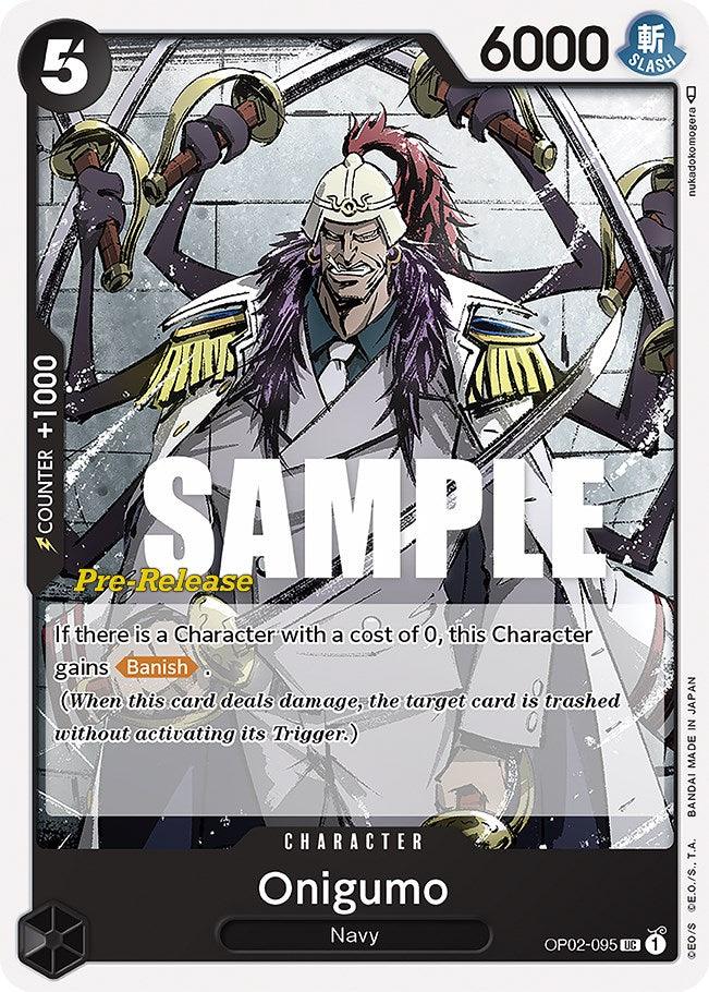 Character, Navy, Paramount War, Paramount War Pre-Release Cards, Uncommon Oniguma [Paramount War Pre-Release Cards] - Trading Card World
