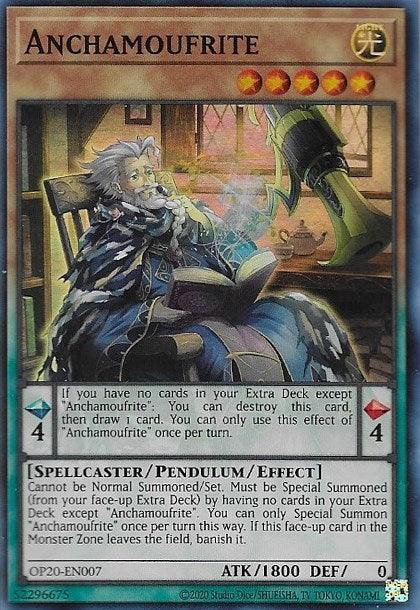 Light, OTS Tournament Pack 20, Pendulum/Effect Monster, Spellcaster, Super Rare, Unlimited Anchamoufrite [OP20-EN007] Super Rare - Trading Card World