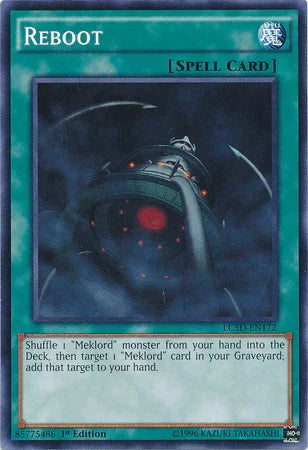 1st Edition, Common, Legendary Collection 5D's, Normal Spell, Spell Reboot [LC5D-EN172] Common - Trading Card World