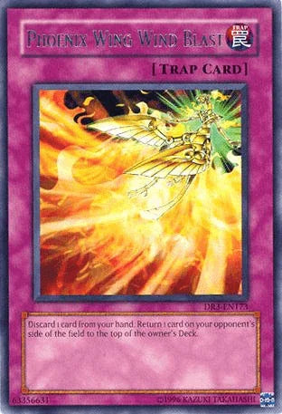 Dark Revelation Volume 3, Normal Trap, Rare, Trap, Unlimited Phoenix Wing Wind Blast [DR3-EN173] Rare - Trading Card World