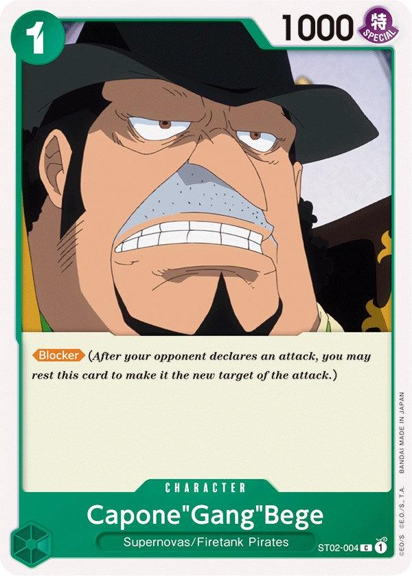Character, Common, Fallen Monk Pirates, Starter Deck: Worst Generation, Starter Decks, Supernovas Capone"Gang"Bege [Starter Deck: Worst Generation] - Trading Card World