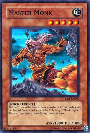 Dark Revelation Volume 3, Earth, Effect Monster, Rock, Super Rare, Unlimited Master Monk [DR3-EN200] Super Rare - Trading Card World