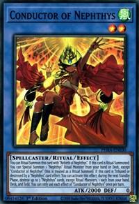 1st Edition, Phantom Rage, Ritual/Effect Monster, Spellcaster, Super Rare, Wind Conductor of Nephthys [PHRA-EN030] Super Rare - Trading Card World