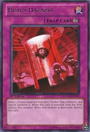 1st Edition, Continuous Trap, Extreme Victory, Rare, Trap, Unlimited Brain Hazard [EXVC-EN072] Rare - Trading Card World