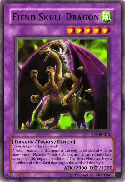 Common, Dragon, Fusion Monster, Tournament Pack 6, Unlimited, Wind Fiend Skull Dragon [TP6-EN013] Common - Trading Card World