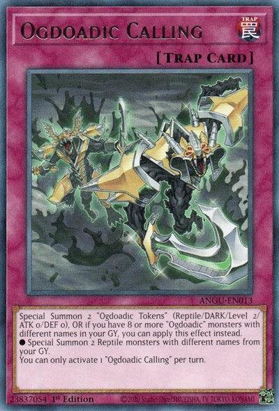 1st Edition, Ancient Guardians, Normal Spell, Rare, Spell Ogdoadic Calling (Rare) [ANGU-EN013] Rare - Trading Card World