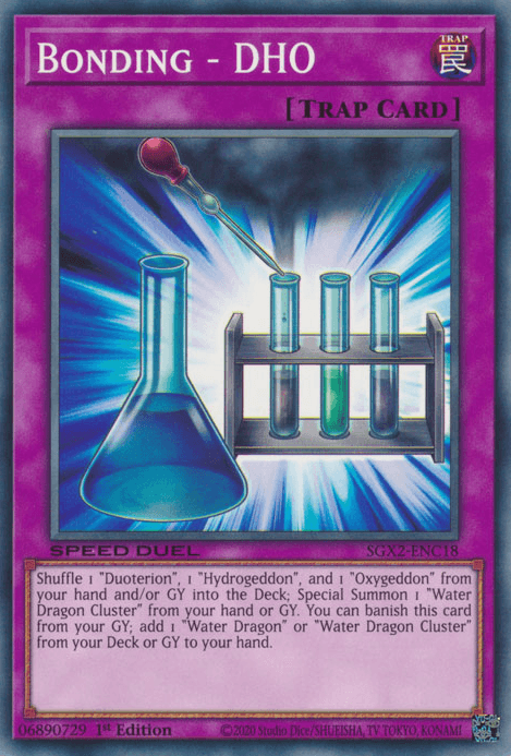 1st Edition, Common, Normal Trap, Speed Duel GX: Midterm Paradox, Trap Bonding - DHO [SGX2-ENC18] Common - Trading Card World