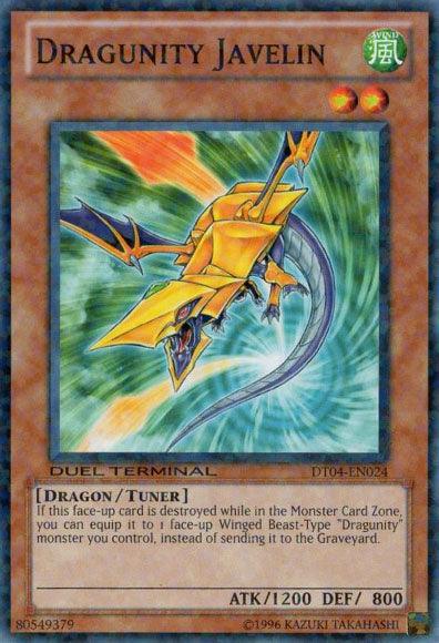 Common, Dragon, Duel Terminal 4, Limited, Tuner Monster, Wind Dragunity Javelin [DT04-EN024] Common - Trading Card World