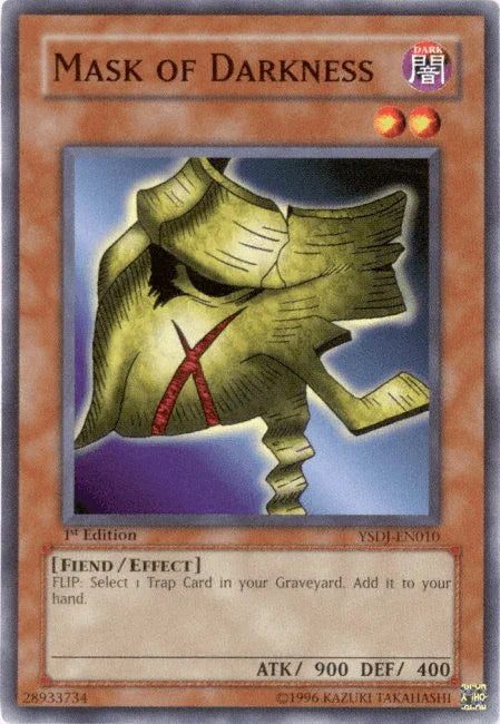 1st Edition, Common, Dark, Effect Monster, Fiend, Starter Deck: Jaden Yuki, Unlimited Mask of Darkness [YSDJ-EN010] Common - Trading Card World
