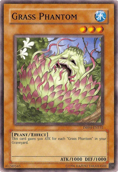 Common, Dark Revelation Volume 4, Effect Monster, Plant, Unlimited, Water Grass Phantom [DR04-EN151] Common - Trading Card World