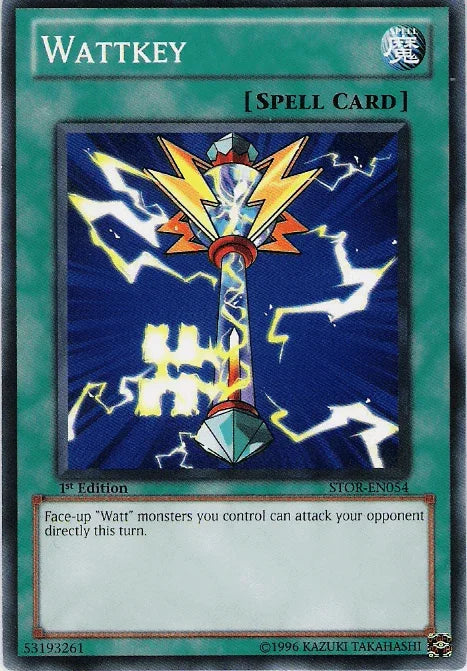 1st Edition, Common, Normal Spell, Spell, Storm of Ragnarok, Unlimited Wattkey [STOR-EN054] Common - Trading Card World