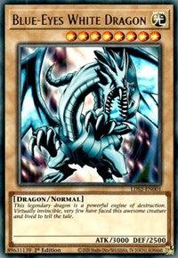 1st Edition, Dragon, Legendary Duelists: Season 2, Light, Normal Monster, Ultra Rare Blue-Eyes White Dragon [LDS2-EN001] Ultra Rare - Trading Card World