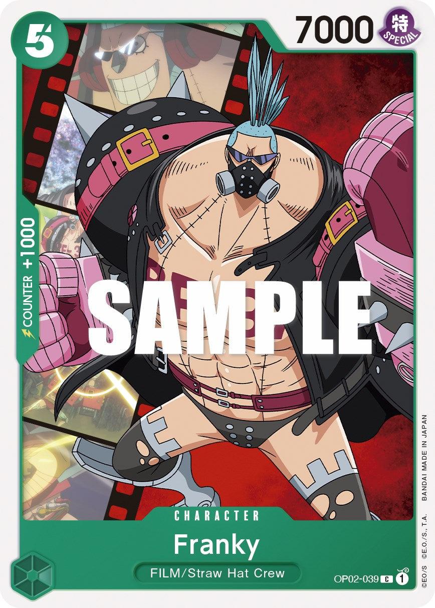 Character, Common, Film, Paramount War, Straw Hat Crew Franky [Paramount War] - Trading Card World