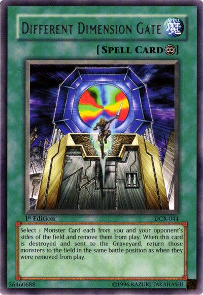 1st Edition, Continuous Spell, Dark Crisis, Rare, Spell, Unlimited Different Dimension Gate [DCR-044] Rare - Trading Card World
