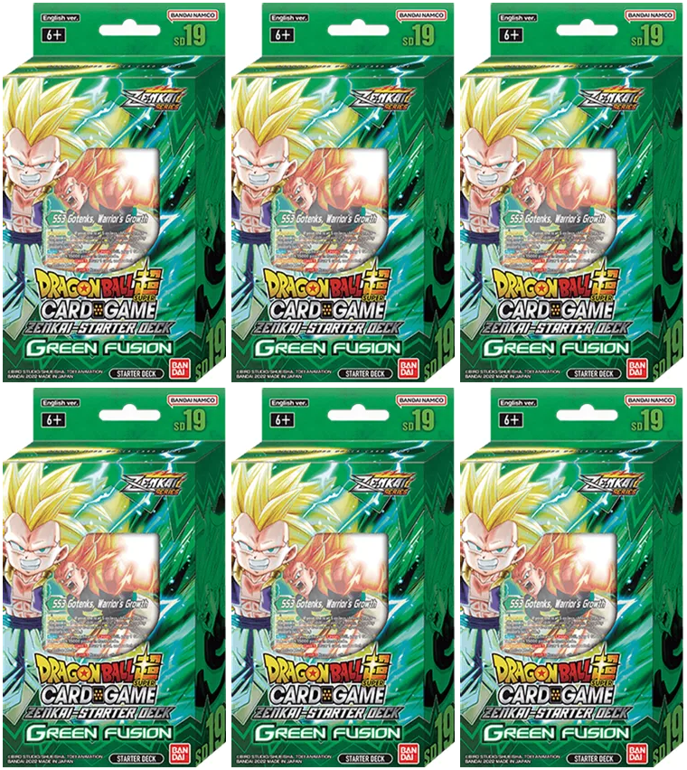 Starter Deck Display [DBS-SD19] - Green Fusion