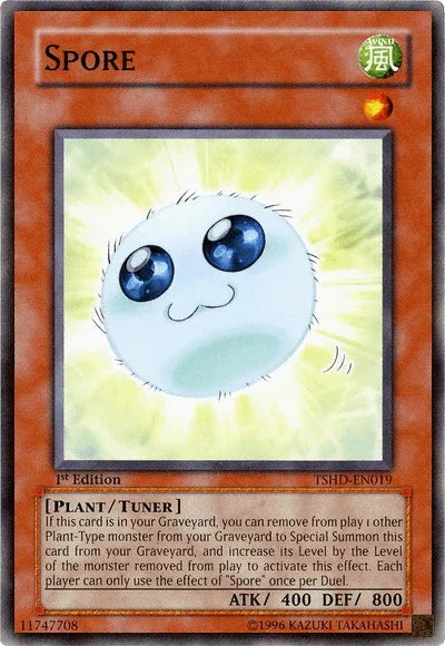 1st Edition, Common, Plant, The Shining Darkness, Tuner Monster, Unlimited, Wind Spore [TSHD-EN019] Common - Trading Card World