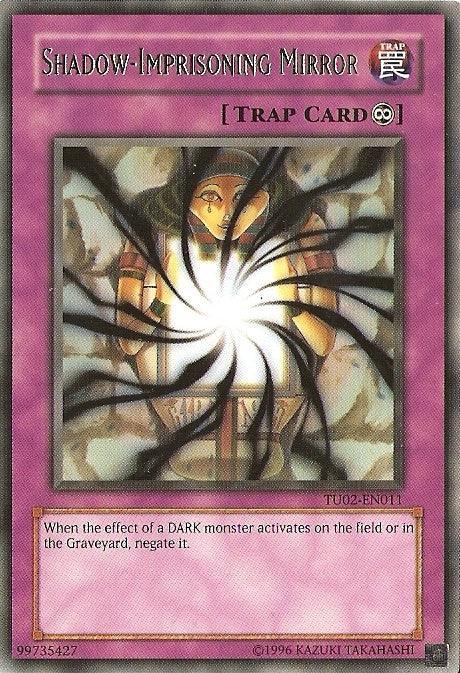 Continuous Trap, Rare, Trap, Turbo Pack: Booster Two, Unlimited Shadow-Imprisoning Mirror [TU02-EN011] Rare - Trading Card World