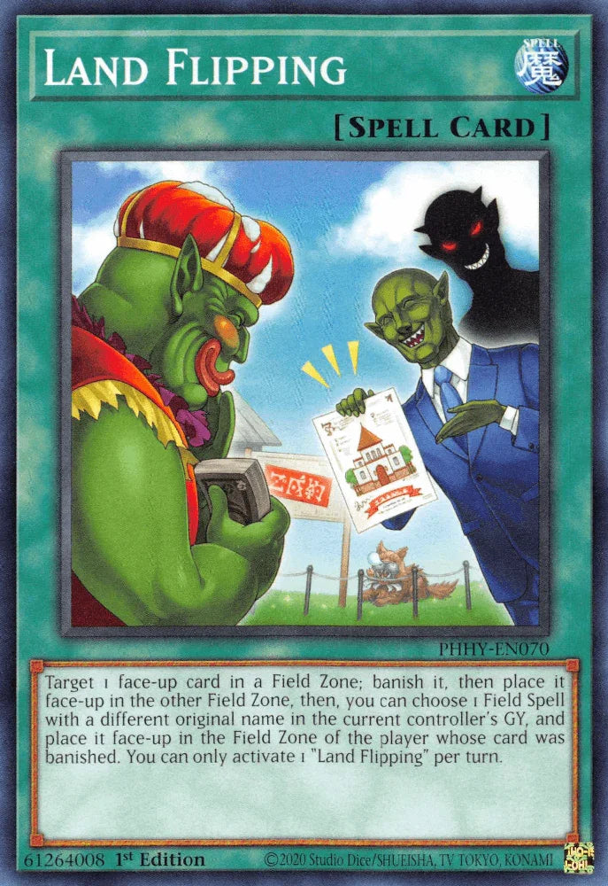 1st Edition, Common, Normal Spell, Photon Hypernova, Spell Land Flipping [PHHY-EN070] Common - Trading Card World