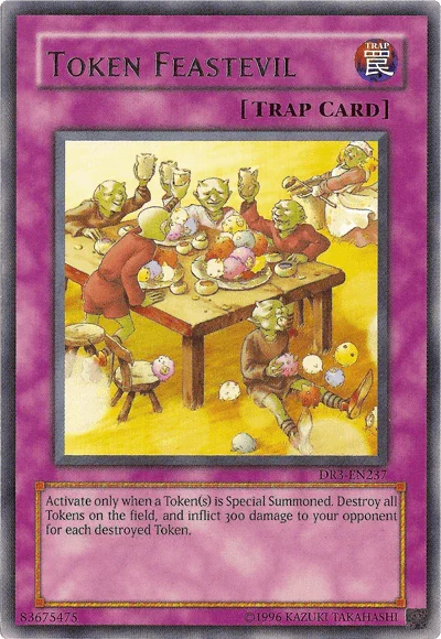 Dark Revelation Volume 3, Normal Trap, Rare, Trap, Unlimited Token Feastevil [DR3-EN237] Rare - Trading Card World