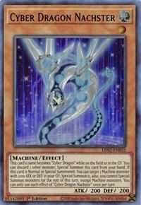 1st Edition, Effect Monster, Legendary Duelists: Season 2, Light, Machine, Ultra Rare Cyber Dragon Nachster (Purple) [LDS2-EN032] Ultra Rare - Trading Card World