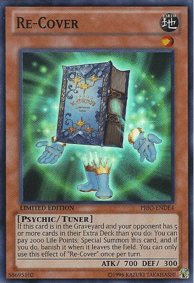 Earth, Limited, Primal Origin, Psychic, Super Rare, Tuner/Effect Monster Re-Cover [PRIO-ENDE4] Super Rare - Trading Card World