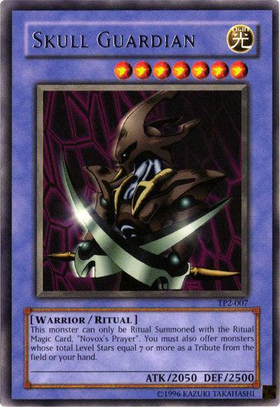 Light, Rare, Ritual Monster, Tournament Pack 2, Unlimited, Warrior Skull Guardian [TP2-007] Rare - Trading Card World