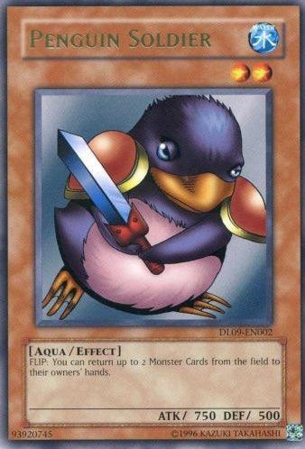 Aqua, Duelist League Promo, Effect Monster, Rare, Unlimited, Water Penguin Soldier (Green) [DL09-EN002] Rare - Trading Card World
