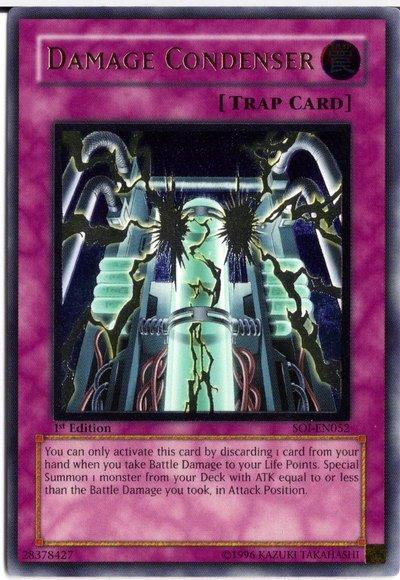 1st Edition, Normal Trap, Shadow of Infinity, Trap, Ultimate Rare, Unlimited Damage Condenser (UTR) [SOI-EN052] Ultimate Rare - Trading Card World
